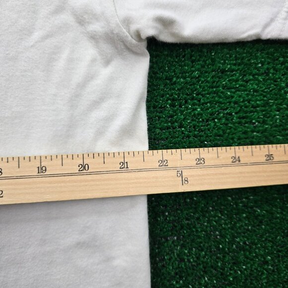 Volcom Tshirt Mens Large‎ White True To This Stone Age Outdoor Skater Casual - Picture 4 of 7